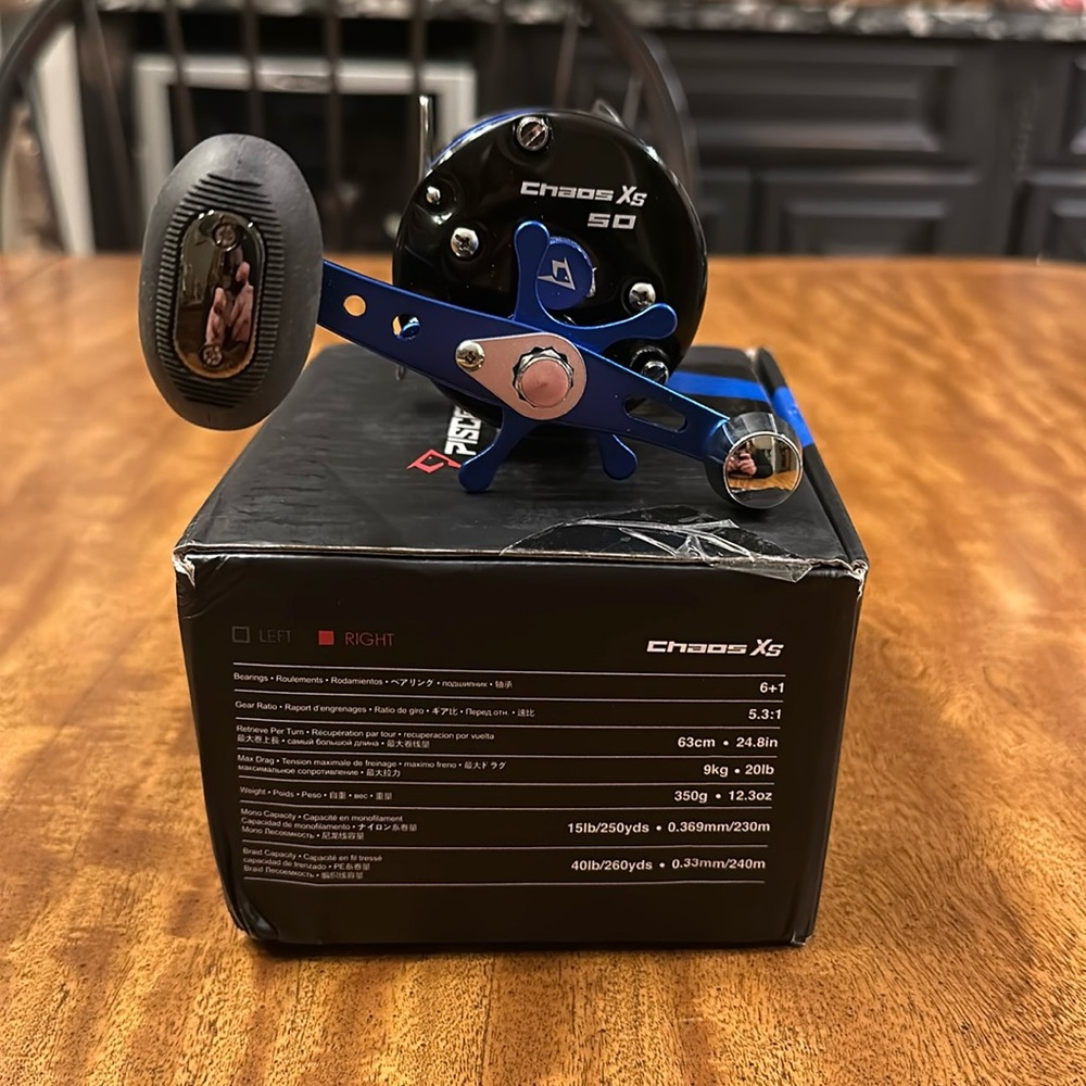 PISCIFUN® CHAOS XS ROUND REEL 50R - Picture 5 of 17